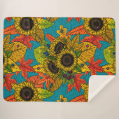 Blumenstrauß Sherpadecke (Vorderseite (Horizontal))