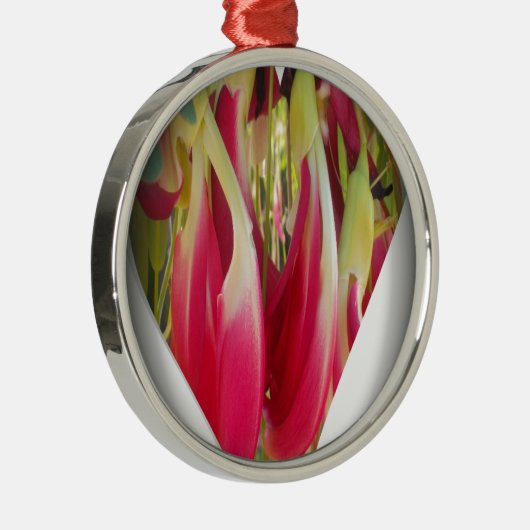 Blumenstrauß Silbernes Ornament (Rechts)