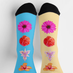 Blumenstrauß-Socken Socken