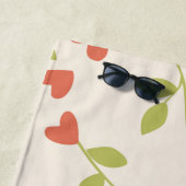 Blumenstrauß Strandtuch (Beispiel)