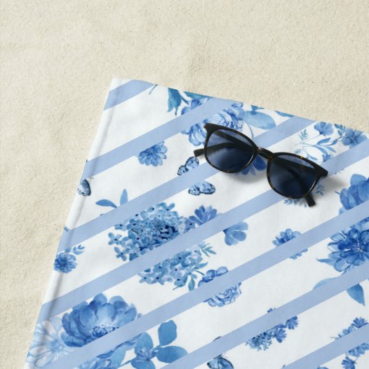 Blumenstrauß Strandtuch (Beispiel)