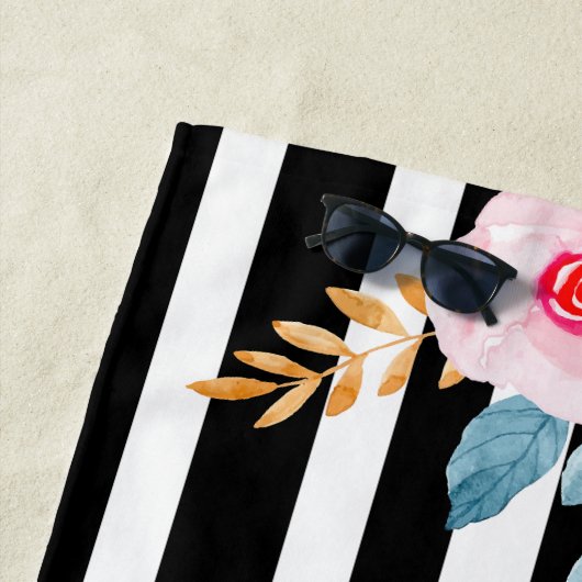 Blumenstrauß Strandtuch (Beispiel)