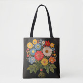 Blumenstrauß Tasche (Vorderseite)