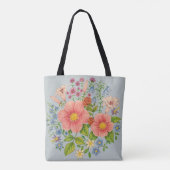 Blumenstrauß Tasche (Rückseite)