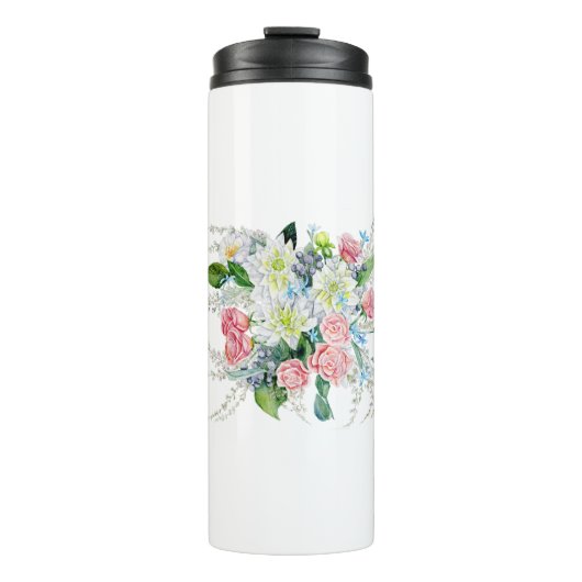Blumenstrauß Thermosbecher (Vorderseite)