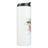 Blumenstrauß Thermosbecher (Nach links gedreht)
