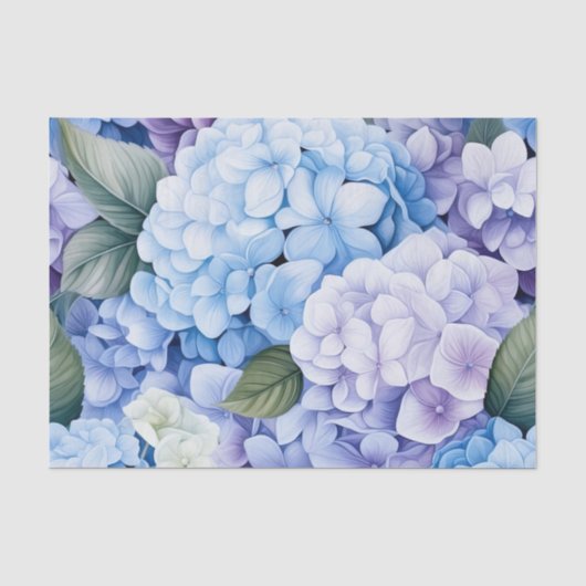 Blumenstrauß-Tissue Seidenpapier (Vorderseite)