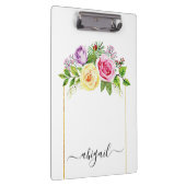 Blumenstrauß und Blumenstrauß Klemmbrett (Rechts)