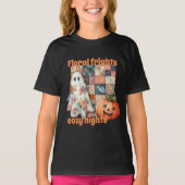 Blumenstrauß und gemütliche Nächte T-Shirt (Vorderseite)