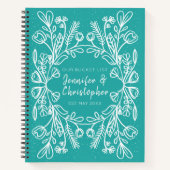 Blumenstrauß, unsere Eimerliste Notizblock (Vorderseite)