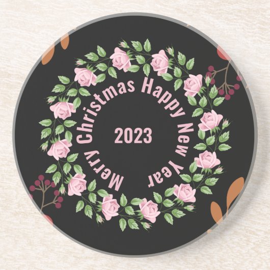 Blumenstrauß-Untersetzer Getränkeuntersetzer (Vorne)