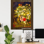 Blumenstrauß-Vincent Van Gogh Poster (Heimbüro)