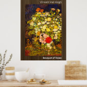 Blumenstrauß-Vincent Van Gogh Poster (Küche)