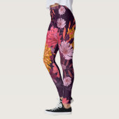 Blumenstrauß Vintag: Herbstgärtnerei Leggings (Links)