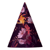 Blumenstrauß Vintag: Herbstgärtnerei Partyhütchen (Rückseite)