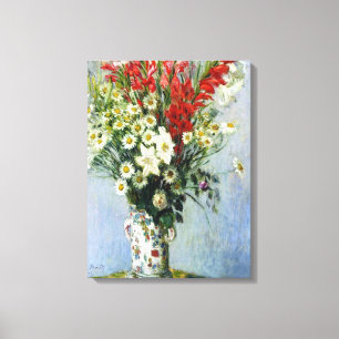 Blumenstrauß von Gadiolas Leinwanddruck