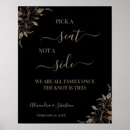 Blumenstrauß wählen einen Platz, kein Hochzeitszei Poster