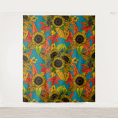 Blumenstrauß Wandteppich (Vorderseite)