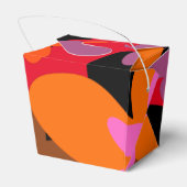 Blumenstrauß Weihnachten Gefälligkeitsbox Geschenkschachtel (Rückseite)