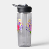 Blumenstrauß Weiß Trinkflasche (Rechts)