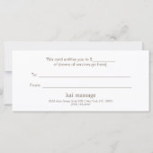 Blumenstrauß-Wellness-Center Turquoise Lotus Gesch (Rückseite)