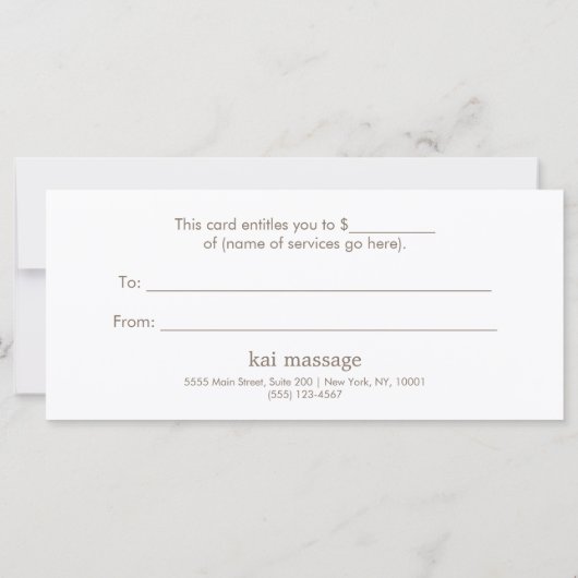 Blumenstrauß-Wellness-Center Turquoise Lotus Gesch (Rückseite)