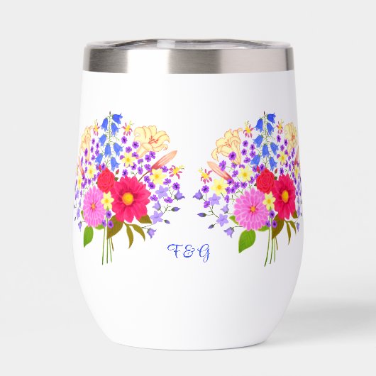 Blumenstrauss White (Rückseite)