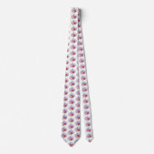 Blumenstrauss White Necktie Krawatte (Vorderseite)