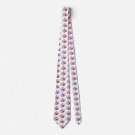 Blumenstrauss White Necktie Krawatte