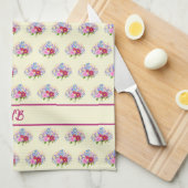 Blumenstrauss Yellow Kitchen Towel Geschirrtuch (Viertel Falte)