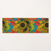 Blumenstrauß Yogamatte (Vorderseite (Horizontal))