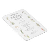 Blumenstrauß zum Geburtstag Magnet (Rechte Seite)