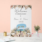 Blumenstrauß zum Thema Hochzeit Acrylschild (Hochzeit)