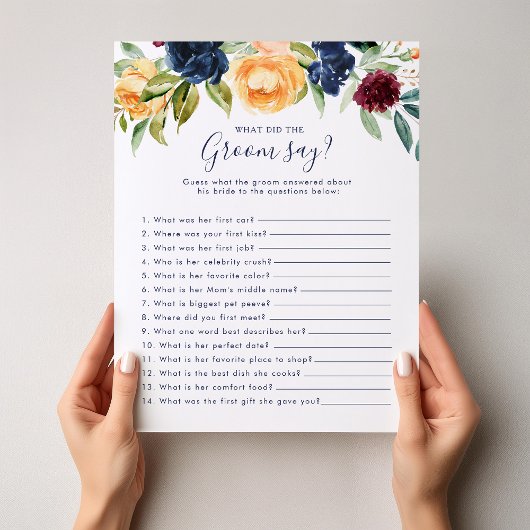 Blumensträuße Brautparty Was hat der Groom gesagt?