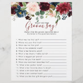 Blumensträuße Brautparty Was hat der Groom gesagt? (Vorderseite)