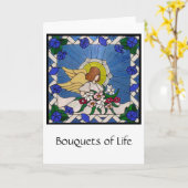 Blumensträuße des Lebens Karte (Gelbe Blume)