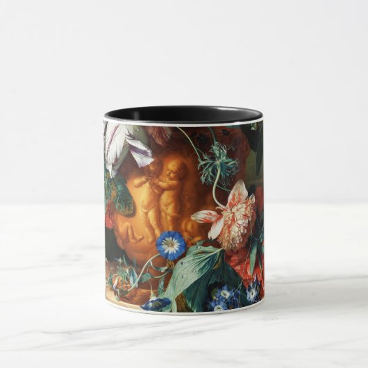 BLUMENSTRÄUSSE IN EINER URNE TASSE (Zentrum)