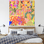 Blumensträuße Leinwanddruck (Insitu (Schlafzimmer))