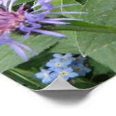 Blumensträuße Print Poster (Ecke)