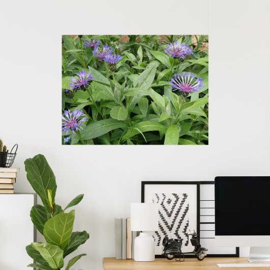 Blumensträuße Print Poster (Heimbüro)