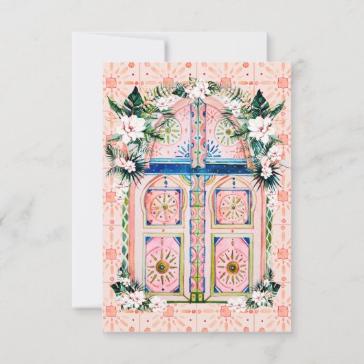 Blumensträuße | RSVP für tropische Hochzeiten in M (Rückseite)