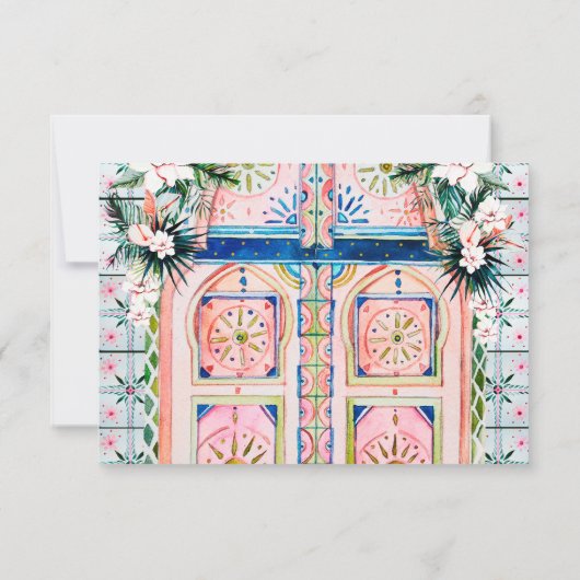 Blumensträuße | RSVP für tropische Hochzeiten in M (Rückseite)