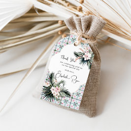 Blumensträuße | Tropische Hochzeit in Marokko Viel Geschenkanhänger