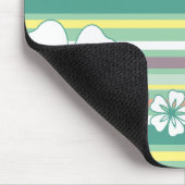 Blumenstreifen_4 Mousepad (Ecke)