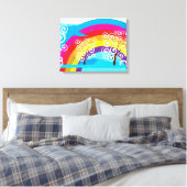 Blumenstudio Leinwanddruck (Insitu (Schlafzimmer))