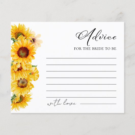 Blumenstürze Blumenberater Karten für das Brautpar (Vorderseite)