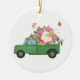 Blumensublimationsdesigns Keramik Ornament