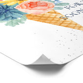 Blumensukkulente Macaron Brautparty Party Game Poster (Ecke)