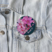 Blumensüß 16 Hellrosa Blütengeburt Button (Beispiel)