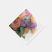 Blumensüße Serviette (Ecke)